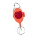 thumbnail image 5 of Porta credencial retráctil, retractor extensible, retenedor de herramientas, llavero, clip para carrete Rojo, 5 of 9