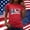 Red, variant on American Flag Shirts for Women 4th of July T-Shirt Graphic Patriot Tee USA Flag Shirt Tops
