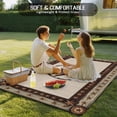 thumbnail image 5 of Fsddascl Vintage Rustic Outdoor Rug for Patio/Deck/Porch, Non-Slip Large Area Rug 4 x 6 Ft, Farmhouse Country Texas Star Wooden Grain Indoor Outdoor Rugs Washable Area Rugs, Camping Rug Carpet, 5 of 5