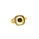 thumbnail image 1 of Anillo para Mujer con Cristal Fino Swarovski en forma de Cuadrado–  Bañado en Oro 14k– Anillo Elegante y Brillante-Aretes de Mujer de Moda, Joyería para Mujer de Moda– Regalo especial Ortiz Espinosa Temporada, 1 of 2