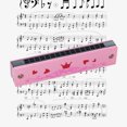 thumbnail image 2 of XWSHYW Juguetes para Niñas Armónica Instrumento Musical Impresión de Madera Filas Dobles 16 Agujeros para Niños Amantes de La Música, 2 of 3