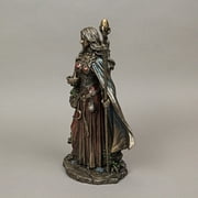 Veronese Design 9 1/2 Eir The Valkyrie of Protection Resin Statue Cast Bronze Finish