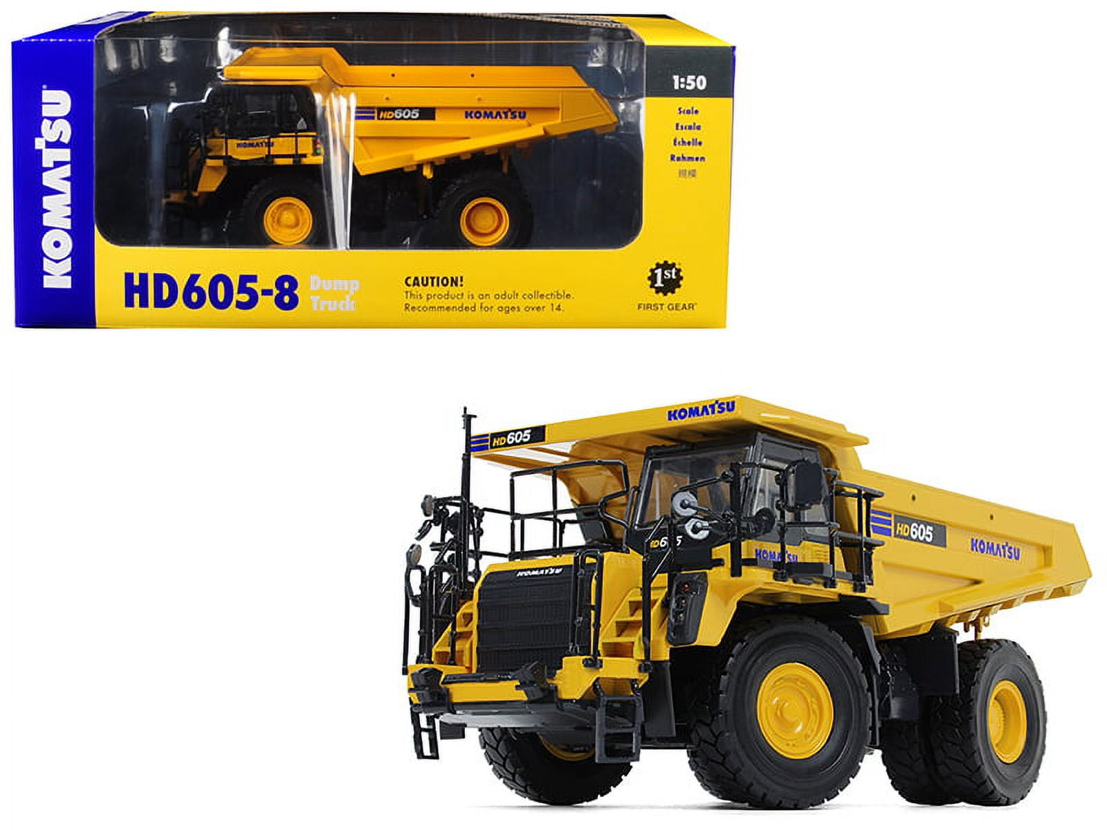 Komatsu PC138USLC-11 Excavator 1/50 Diecast Model by First