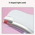 thumbnail image 6 of V Tooth Deshedding Comb, V-Tooth Deshedding Comb For Pets, Dog & Cat Grooming Brush For Shedding, Tight V-Shaped Teeth Shedding Combs With Ergonomic Handle, 6 of 8