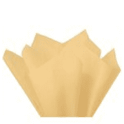 French Vanilla Tissue Paper Squares, Bulk 24 Sheets, Premium Gift Wrap Feronia Packaging, Large 20 Inch x 30 Inch