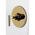 thumbnail image 2 of Kingston Brass KB6332CMLTO Manhattan Single-Handle Pressure Balanced Tub Faucet in Polished Brass, 2 of 7