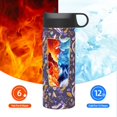 thumbnail image 6 of Sikiie Snake And Floral Print 18OZ Insulated Straw Cup, Portable Leak-proof Sports Water Bottle, Stainless Steel Water Cup Suitable for Home and Outdoor, 6 of 8
