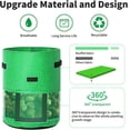 thumbnail image 3 of DYstyle Garden Transparent Visible Plant Grow Bag Greenhouse DIY Planting Potato Grow Bag Vegetables Plant Pot, 3 of 5