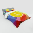 thumbnail image 2 of Ambesonne Colorful Bedding Set 4 Pcs, Holiday Sailor Summer, Queen, Multicolor, 2 of 2