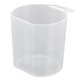 thumbnail image 4 of Thick Polypropylene Rice Container, Airtight and Leakproof, with Measuring Lid, for Kitchen, Beige, 25 kg / 55.1 lb, 4 of 4