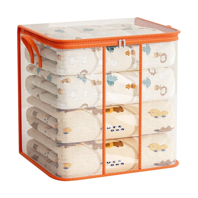 PVC Clothing Storage Bag, Transparent Storage Bag, Moisture-Proof Storage Bag, Dust-Proof Storage Bag, Quilts and Down Jackets Storage, Large Capacity Storage Bag, Closet Organizer