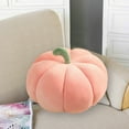 thumbnail image 4 of Gureui Pumpkin Plush Toys, Fluffy Funny Pumpkin Pillow Stuffed Animal Lounge Cushion for Adults Children, 4 of 8