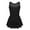 Black, variant on Yruioon Kids Girls Sparkly Rhinestones Tutu Dress Ballet Dance Gymnastic Leotard Ice Skating Costume Pink 12