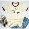 thumbnail image 2 of STAR STRIPES Graphic Ringer Tee, 2 of 4