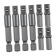 thumbnail image 3 of 8 adaptadores de vástago hexagonal de 1/4" a cuadrado para herramientas eléctricas. Adaptadores de taladro resistentes de 1/4" para taladros, 3 of 8