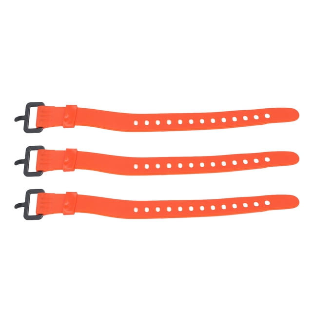 3PCS Rubber Utility Ties, Adjustable Hook and Loop Webbing Straps, Adjustable Bike Lock Straps for Bike , Equipment, Skis