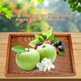 thumbnail image 3 of Noref Rectangle Wooden Tea Tray Serving Table Plate Snacks Food Storage Dish for Hotel Home , Serving Tray, Tea Serving Plate, 3 of 8