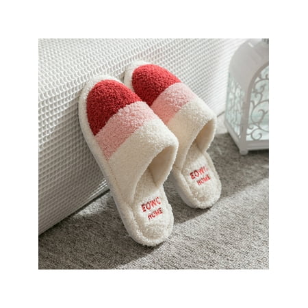 

GENILU Women s House Slippers Comfy Memory Foam Insole Bedroom Slippers for Women with Fluffy Plush Lined