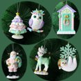 thumbnail image 4 of 6 Resin Crafts In Stock Christmas Holiday Decorations Christmas Tree Arrangement Hanging Decorations, 4 of 7