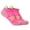 Rose Red, variant on Women's Breathable Cotton Ankle Running Socks Padded Sports Socks, 1 Pair (11.02 inches / 28 cm)[cite: 1]