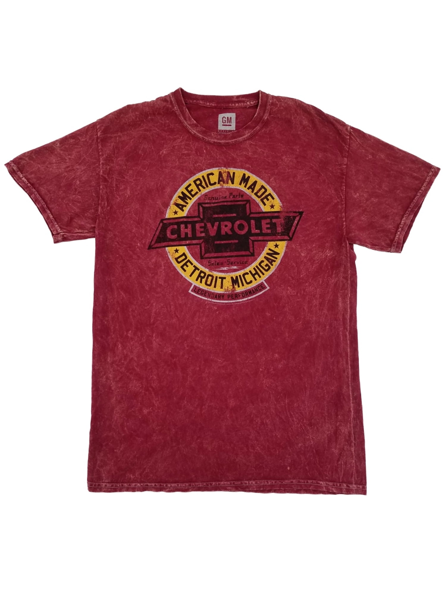 chevrolet t shirt red