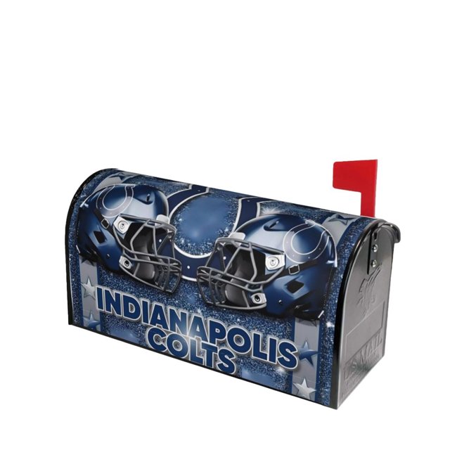 Cubierta para buzón del equipo Colts Equipada con cubierta protectora magnética para buzón Cubierta protectora para buzón