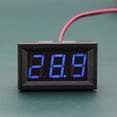 thumbnail image 3 of Mini DC 5-120V Voltage Volt Meter Voltmeter Blue LED Panel 3 Digital Display, 3 of 12