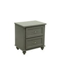 thumbnail image 1 of Furniture of America Elias Contemporary Wood 2-Drawer Nightstand in Gray, 1 of 5