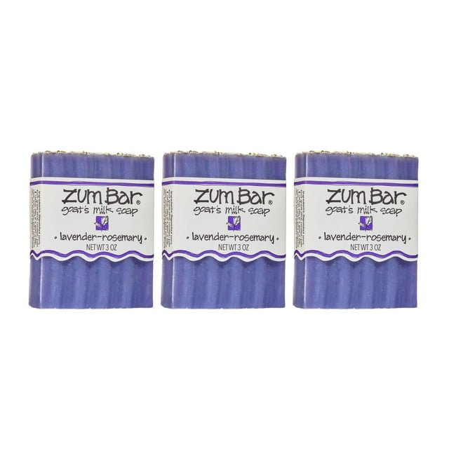 Jabón en barra Indigo Wild Zum de leche de cabra, 90 ml, lavanda y romero