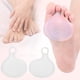 thumbnail image 4 of Almohadilla separadora elástica de silicona para dedos, alivio del dolor, absorción de golpes, almohadilla suave para el antepié L (40-45), 4 of 8