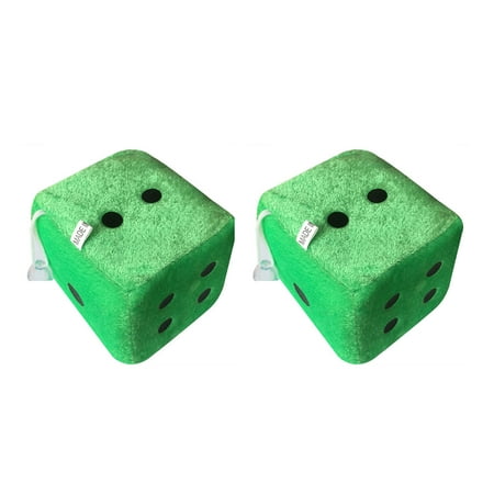 

Novelty Dice Plush Car Pendant Interior Accessories Cool Auto Decoration New Year Gifts Charms Home