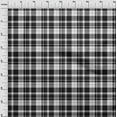 thumbnail image 4 of oneOone Silk Tabby Black Fabric Check Sewing Craft Projects Fabric Prints By Yard 42 Inch Wide, 4 of 4