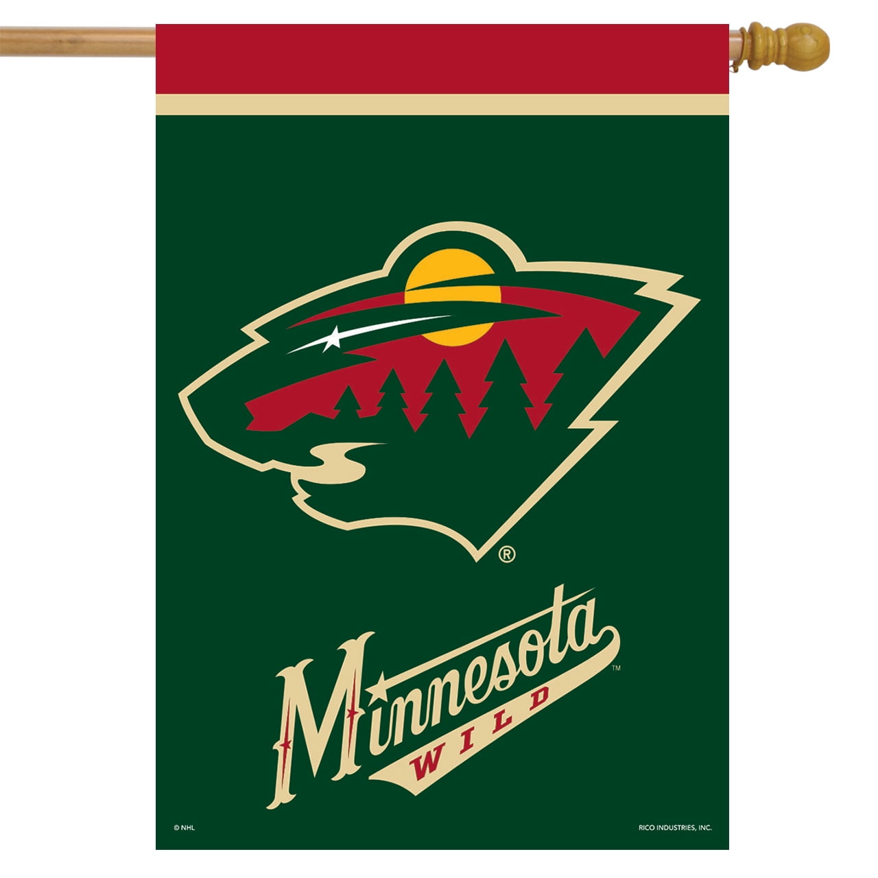 Minnesota Wild Flag 3x5FT Large 