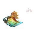 thumbnail image 1 of figura de caracola,Figura de caracola de vidrio soplado a mano,adorno marino,Escultura animal,estatua,estatuilla artesanal moderna,Escultura de elefante,Esculturas de elefantes de resina para, 1 of 8