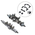 thumbnail image 6 of Tie Rod Mount Axle Up Servo Bracket for WPL C14 RC Car Crawler Truck Black, 6 of 8