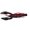 Black/Red W/Red Flk, variant on Yamamoto Psycho Dad Craw Black/Red W/Red Flk