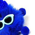 thumbnail image 3 of Imitación Rex pelo de conejo pequeña bola de carbón elfo coche llavero colgante lindo Mini muñeco de peluche bolsa adorno colgante, 3 of 8