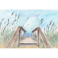 thumbnail image 3 of Dyer, Beverly 14x11 Black Modern Framed Museum Art Print Titled - Coastal Heathers Walk, 3 of 5