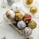 thumbnail image 3 of KG Navidad fábrica al por mayor Bolas De Navidad oro personalizado 8cm espuma brillo bola De Navidad adorno Adornos De árbol De Navidad, 3 of 4