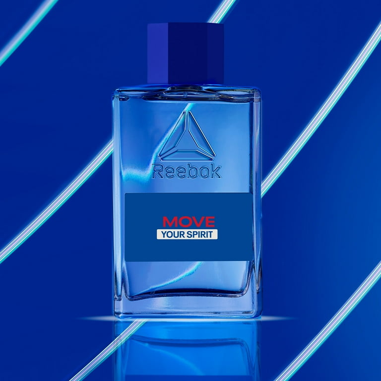 Reebok Move Your Spirit Eau De Toilette Spray By Reebok - 3.4 oz Reebok Move Your Spirit Eau De Toilette Spray By Reebok - 3.4 oz