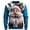 Blue-b, variant on Ugly Christmas Sweater Men Long Sleeve Crew Neck Funny 3D Animal Printed Christmas Pullovers Top For Dad Husband Xmas Pullover Sweaters Unisex