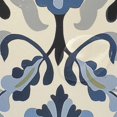 thumbnail image 4 of Yayeee Shower Curtain with Hooks 72"x72" Waterproof Fabric Bathroom Hanging Decor, Blue Floral, 4 of 5