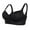 Black, variant on Women's Push Up Underwire Full Coverage Sculpting Uplift Support Hide Back Fat Bra(34D,Beige)