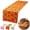 Orange, variant on Dpityserensio Halloween Table Runner 13x72 Inch, Ghost Pumpkin Decoration for Dining Table Kitchen Party, Polyester Fall Harvest Home Decor