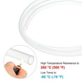 thumbnail image 4 of Uxcell Silicone Tubing, 11/32"(9mm) ID x 15/32"(12mm) OD Flexible Silicone Rubber Tube, 3ft High Temp Water Air Hose Pipe for Pump/Liquid Transfer/Brewing/Aquaponics [Clear], 4 of 7