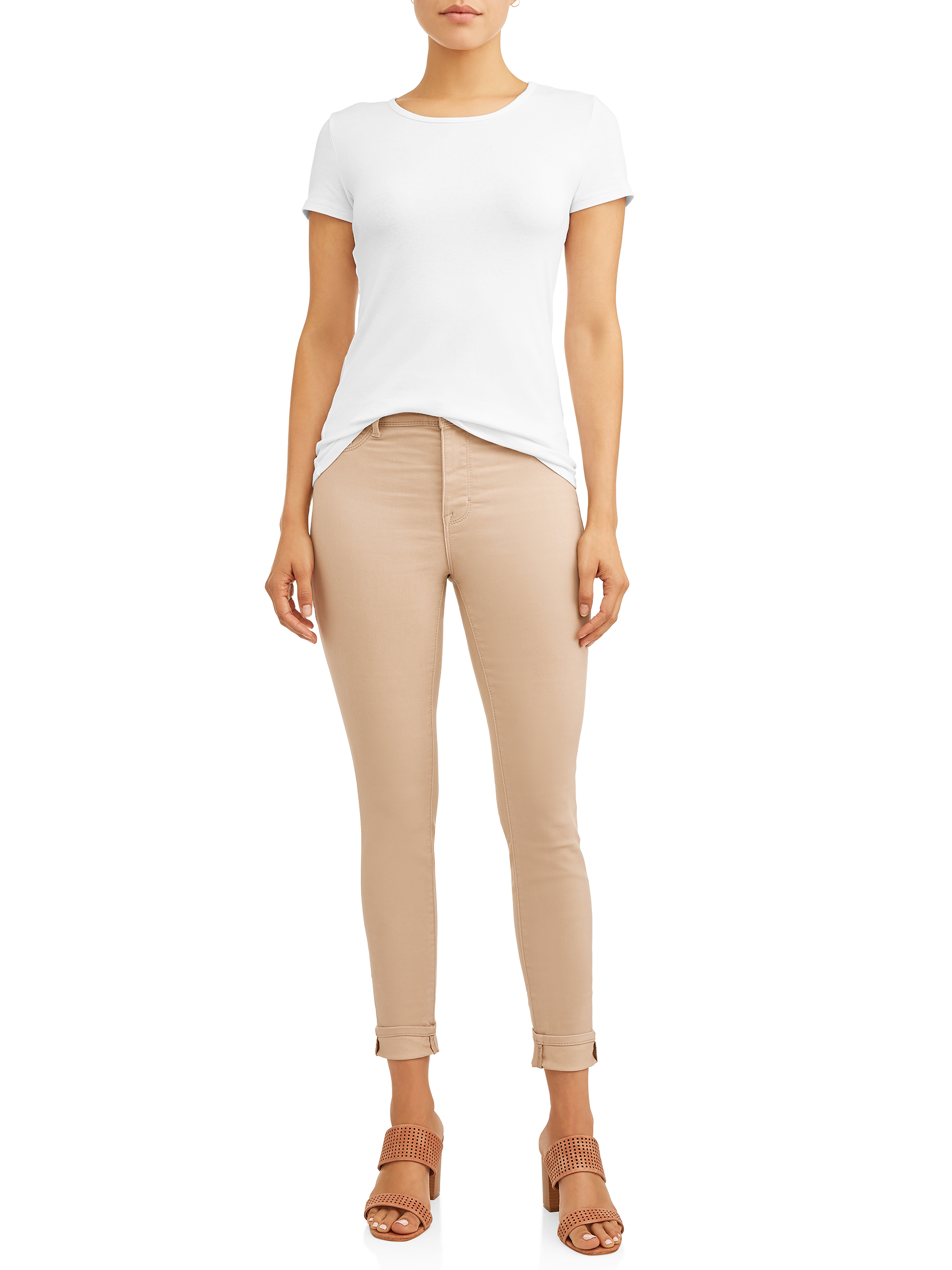 high rise jeggings walmart