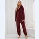 thumbnail image 3 of Onesies-ropa de dormir de forro polar para mujer, conjuntos de pijamas de talla grande para adultos, pijamas cálidos para mujeres, S-5XL de invierno, 2022, 3 of 6