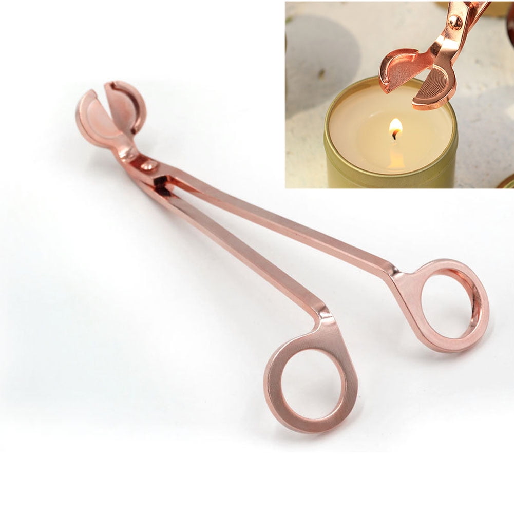 1PC Stainless Steel Candle Wicks Trimmer Oil Lamp Trim Scissor Cutter Tool NEW 