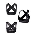 thumbnail image 6 of Lelinta Women's Adjustable Chest Brace Posture Corrector Back Support Belt Black 2PCS, 6 of 8