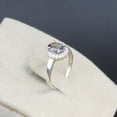 thumbnail image 3 of Oval Cut Purple Alexandrite Ring, 925 Sterling Silver Proposal Ring, Ring For Women, Unique Bridal Wedding Ring, Colour Changing Stone Ring, 3 of 3